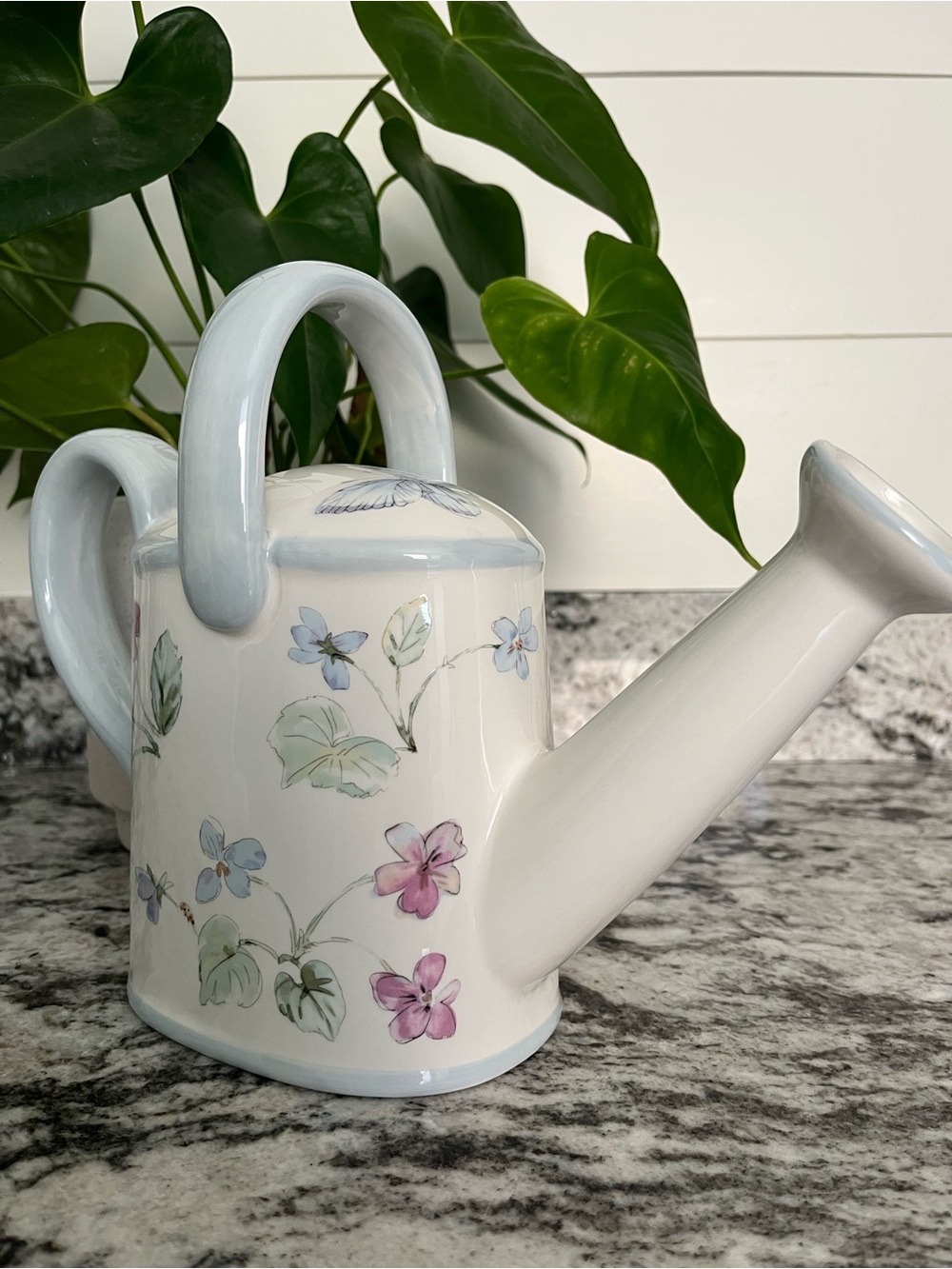 Pfaltzgraff Vienna Floral Watering Can